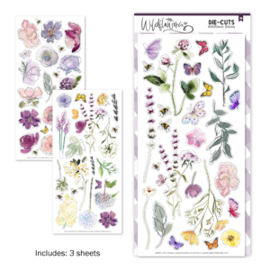 Pretty Little Studio Wildflower Punch-outs Wildflower Stems