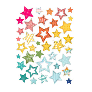 Pretty Little Studio Sunkissed Die Cuts Shooting Star
