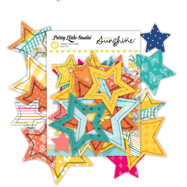 Pretty Little Studio Sunkissed Die Cuts Shooting Star