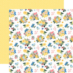 Carta Bella Lemonade 12X12 Sunshine Floral