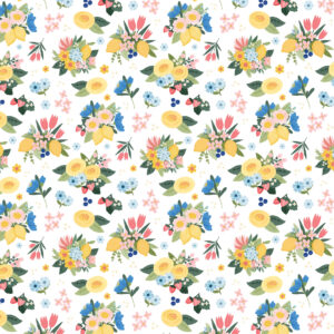 Carta Bella Lemonade 12X12 Sunshine Floral