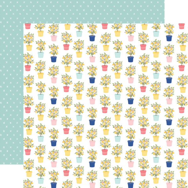 Carta Bella Lemonade 12X12 Lemon Trees