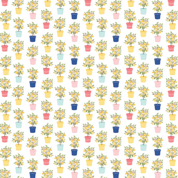 Carta Bella Lemonade 12X12 Lemon Trees