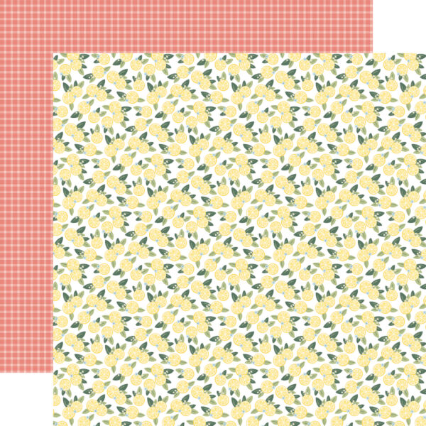 Carta Bella Lemonade 12X12 Let's Make Lemonade