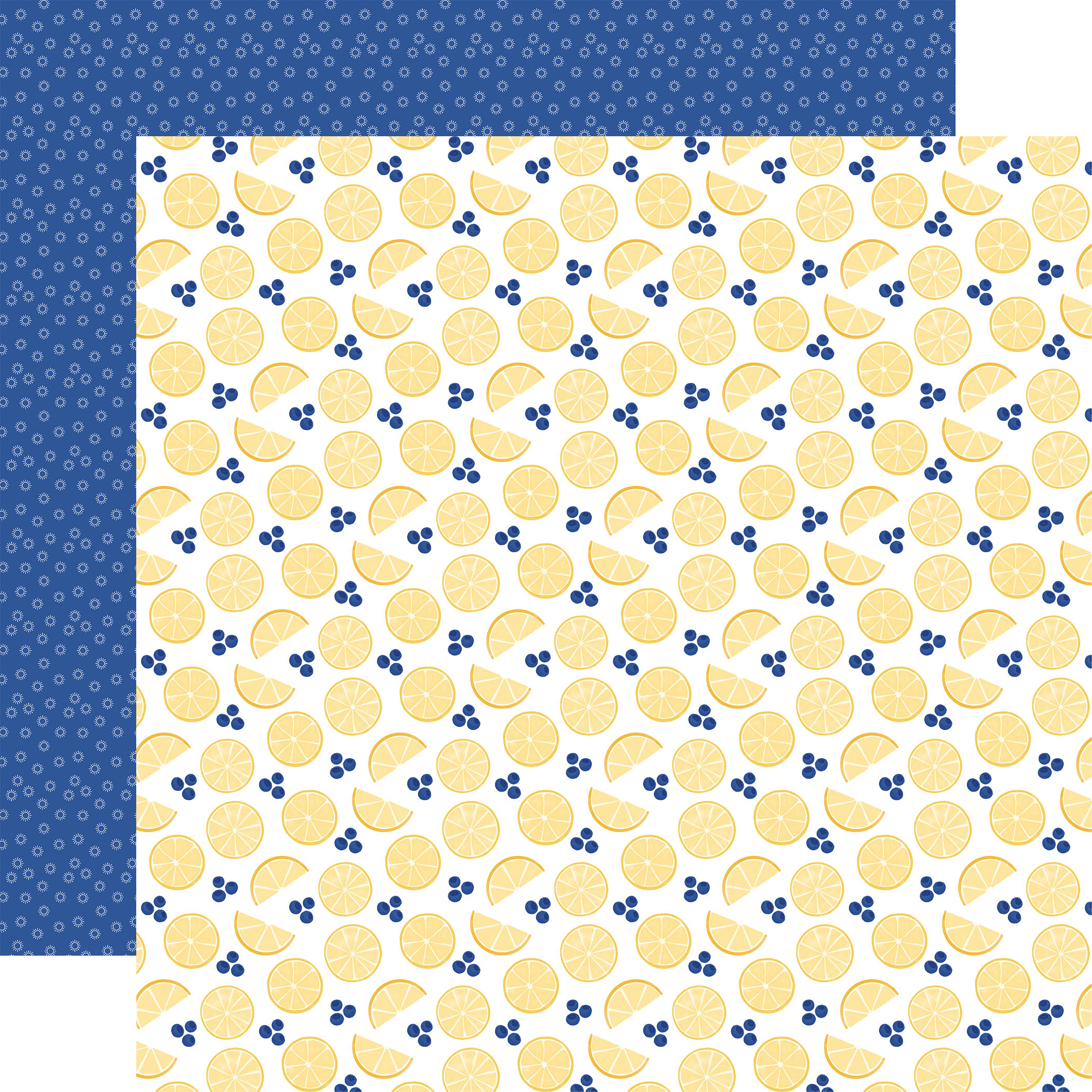 Carta Bella Lemonade 12X12 Berries and Lemons