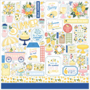 Carta Bella Lemonade Element Sticker