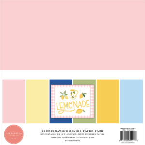 Carta Bella Lemonade Solids Kit