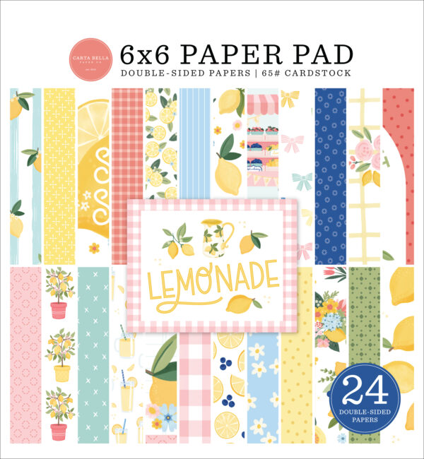 Carta Bella Lemonade 6X6 Paper Pad