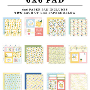 Carta Bella Lemonade 6X6 Paper Pad