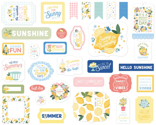 Carta Bella Lemonade Ephemera