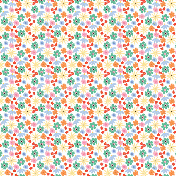 Echo Park Our Groovy Summer 12X12 Always Shine Flowers