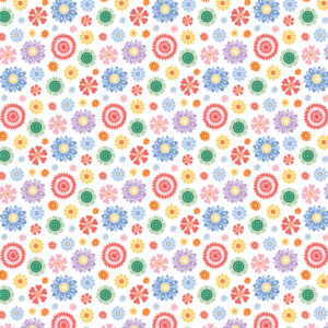 Echo Park Our Groovy Summer 12X12 Groovy Flowers