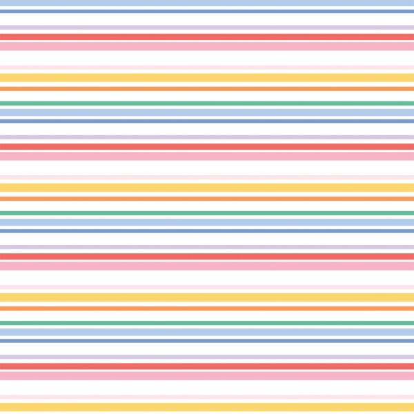 Echo Park Our Groovy Summer 12X12 Summertime Stripes