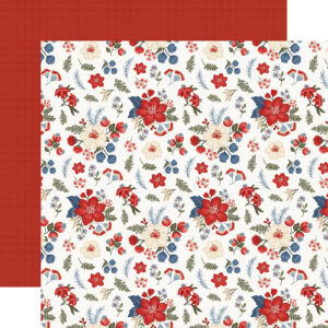 Carta Bella Americana Summer 12X12 Patriotic Floral