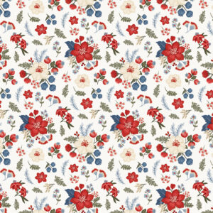 Carta Bella Americana Summer 12X12 Patriotic Floral