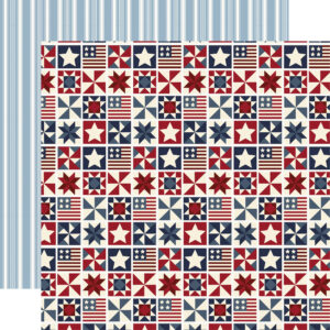 Carta Bella Americana Summer 12X12 Americana Quilt