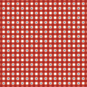 Carta Bella Americana Summer 12X12 Starry Plaid