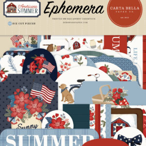 Carta Bella Americana Summer Ephemera