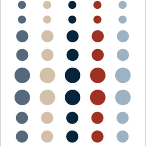 Carta Bella Americana Summer Enamel Dots