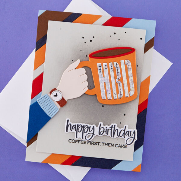 Spellbinders Stripe Right Etched Dies