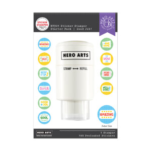 Hero Arts Good Job Sticker Stamper Starter Pack