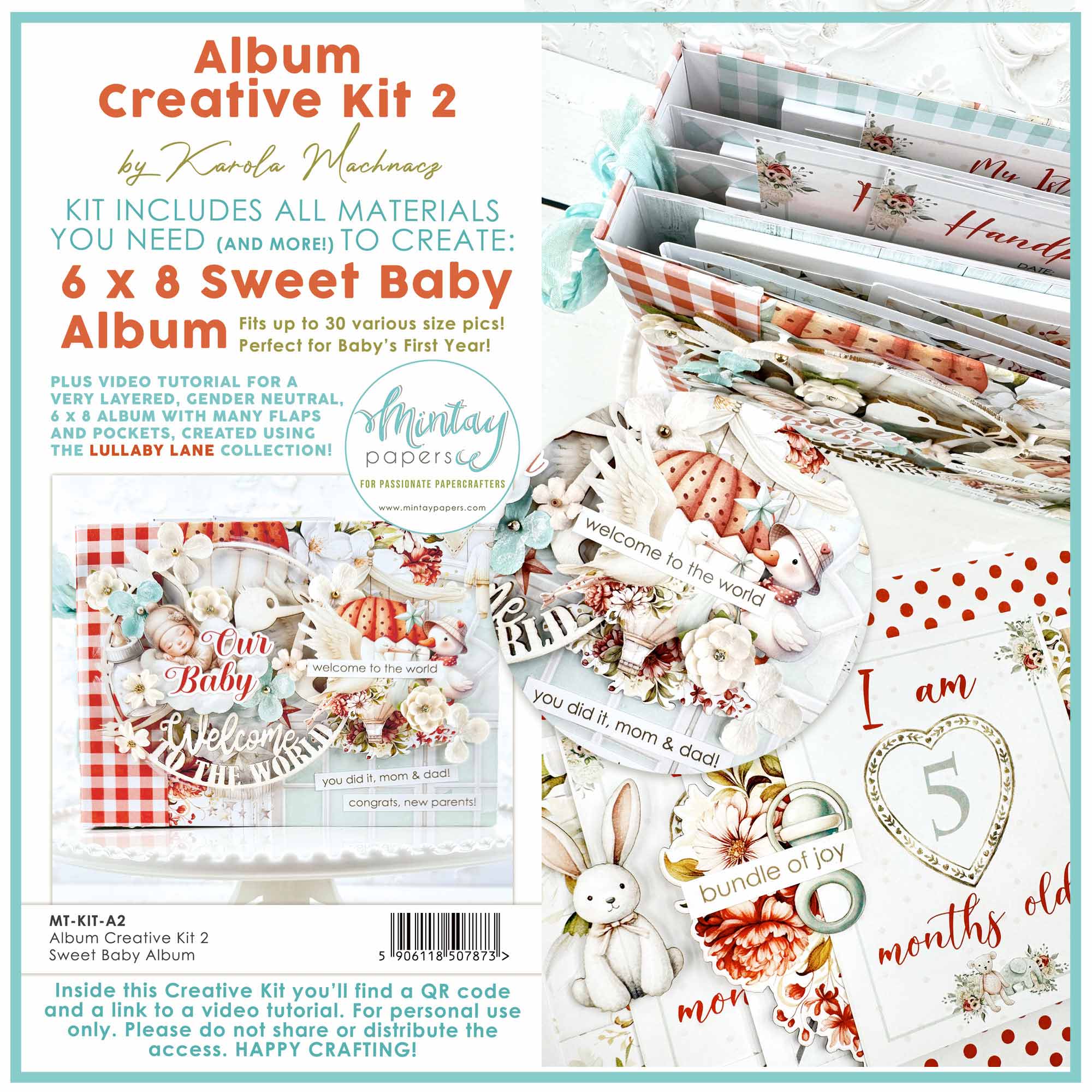 Mintay Album Creative Kit 2 Sweet Baby