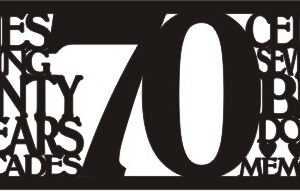 Petticoat Parlor Birthday Border 70