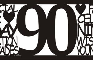 Petticoat Parlor Birthday Border 90