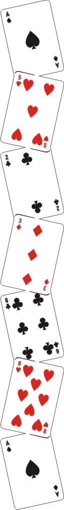 Petticoat Parlor Playing Card Border
