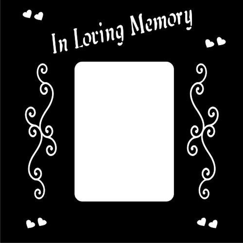 Petticoat Parlor 12X12 in Loving Memory