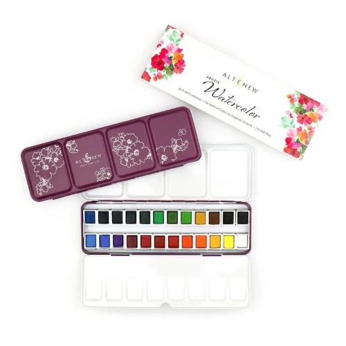 ALTENEW ARTISTS' WATERCOLOR 24 PAN SET
