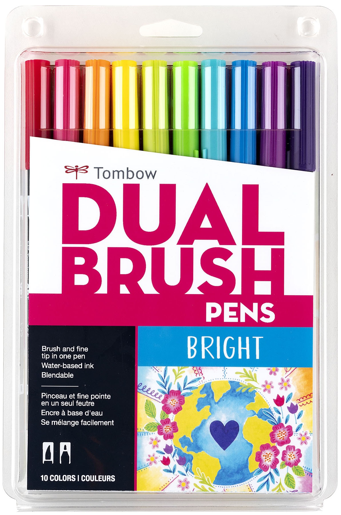 TOMBOW DUAL BRUSH SET BRIGHT