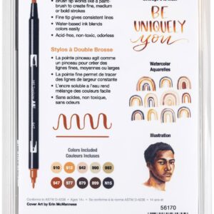 TOMBOW DUAL BRUSH PENS PORTRAIT PALETTE