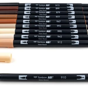 TOMBOW DUAL BRUSH PENS PORTRAIT PALETTE