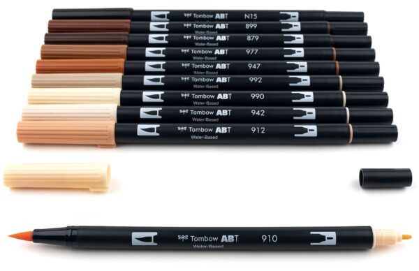 TOMBOW DUAL BRUSH PENS PORTRAIT PALETTE