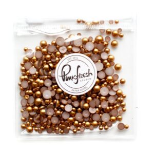 PINKFRESH METALLIC PEARLS MATTE GOLD