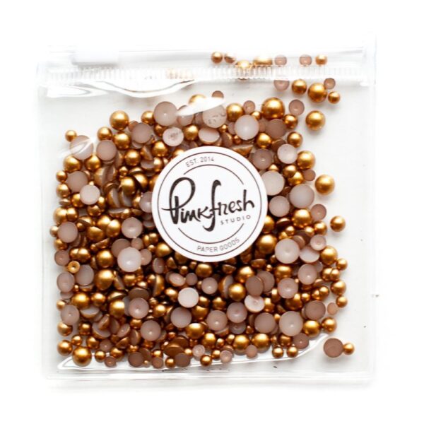 PINKFRESH METALLIC PEARLS MATTE GOLD