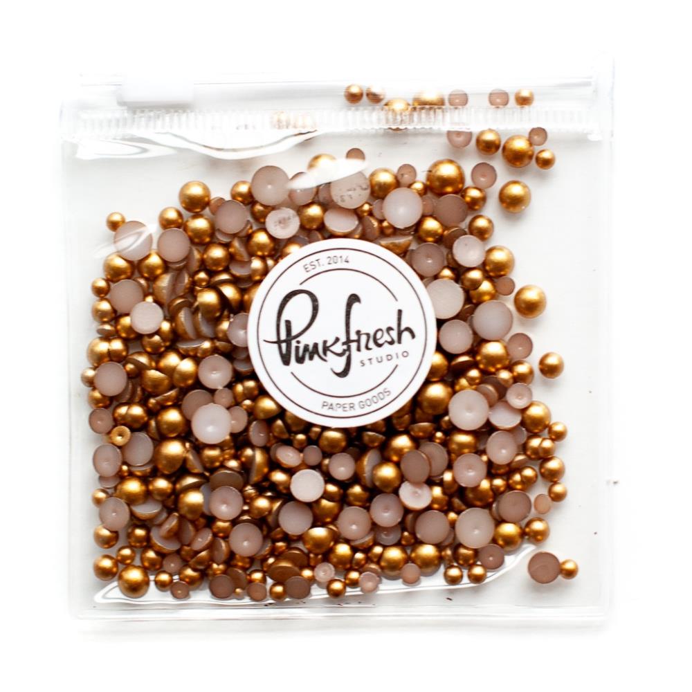 PINKFRESH METALLIC PEARLS MATTE GOLD
