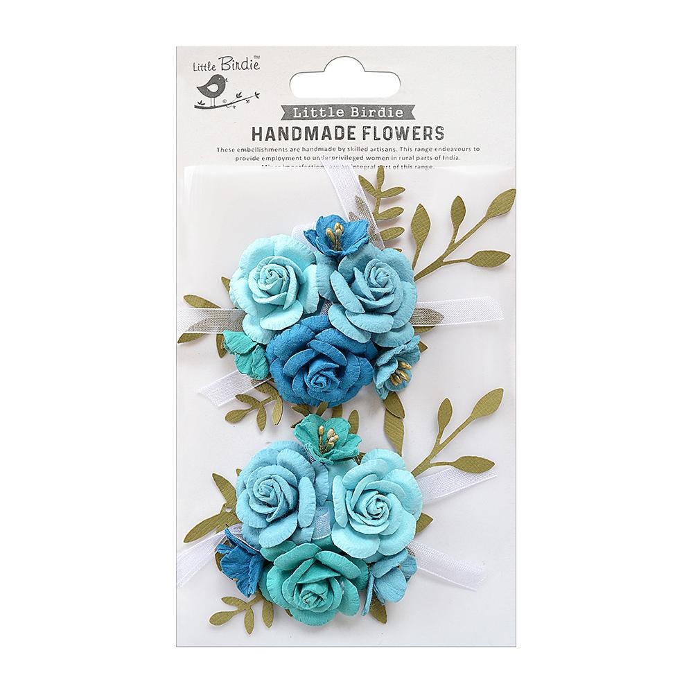 LITTLE BIRDIE FLOWERS ARION AQUA MEDLEY