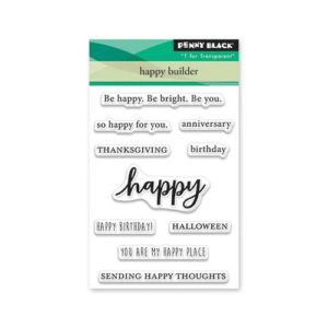 PENNY BLACK CLEAR STAMP HAPPY BUILDER