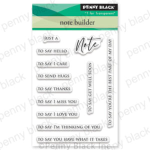 Penny Black Stamp Noted Builder