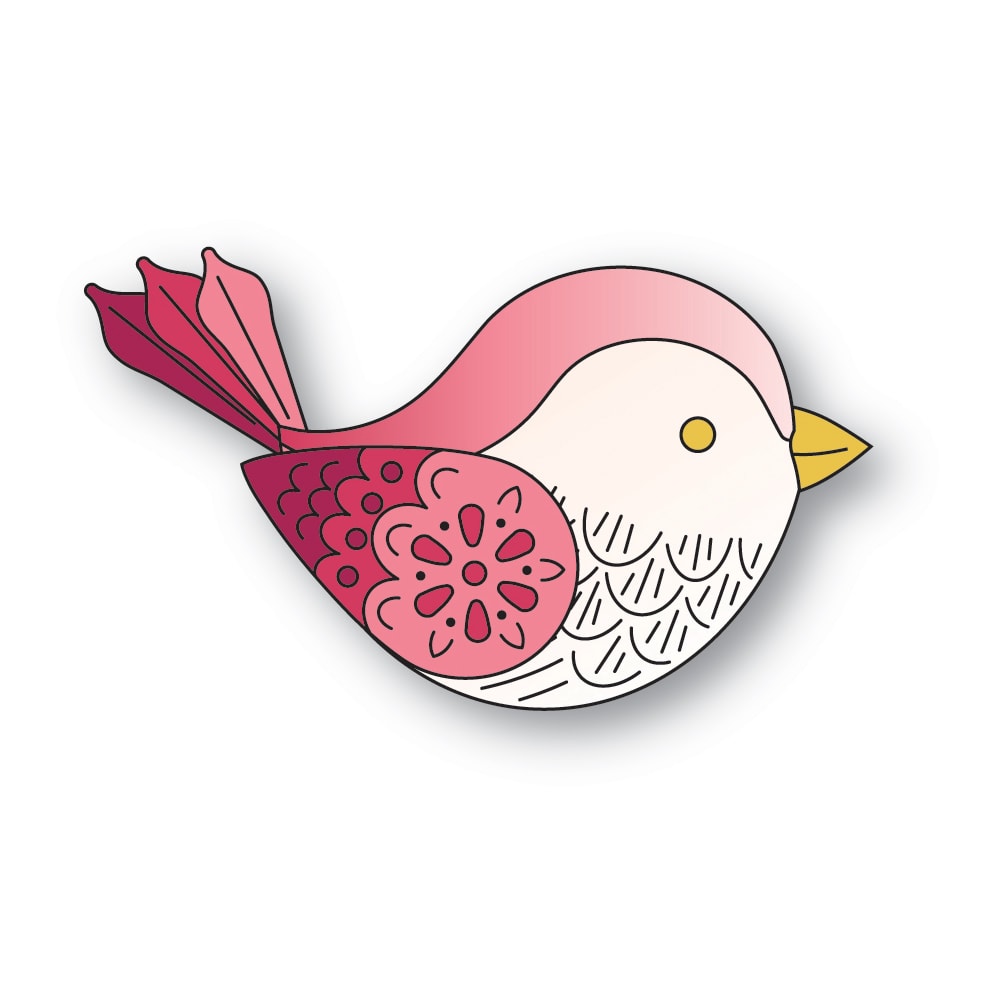 Poppy Stamps Stamps Die Nordic Petalpoint Bird