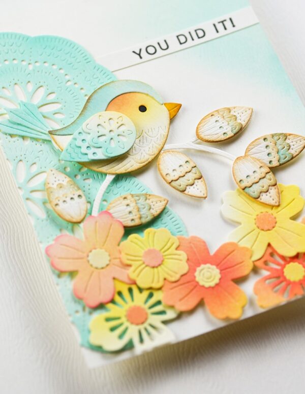 Poppy Stamps Stamps Die Nordic Petalpoint Bird