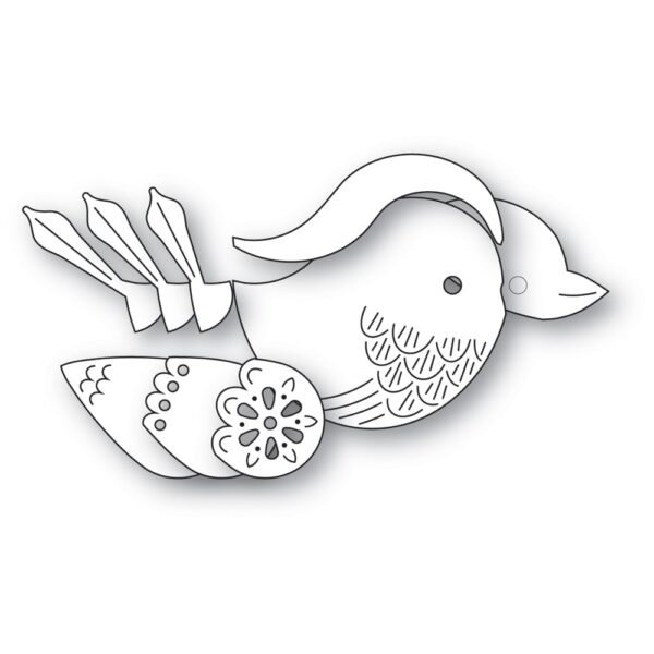 Poppy Stamps Stamps Die Nordic Petalpoint Bird