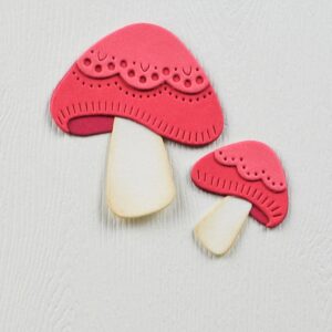 Poppy Stamps Stamps Die Nordic Swirl Mushrooms