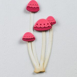 Poppy Stamps Stamps Die Nordic Long Stem Mushrooms