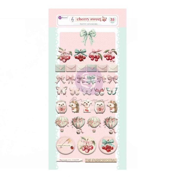 PRIMA CHERRY SWEET PUFFY STICKER