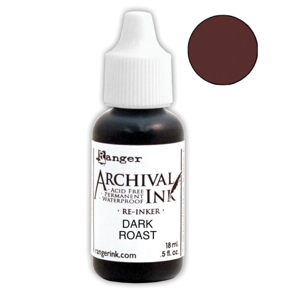 Ranger Archival Ink Refill Dark Roast