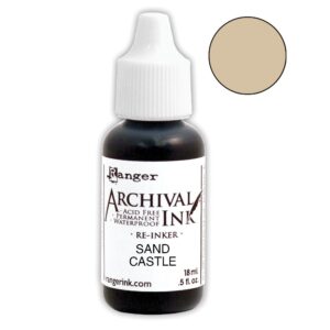 Ranger Archival Ink Refill Sand Castle