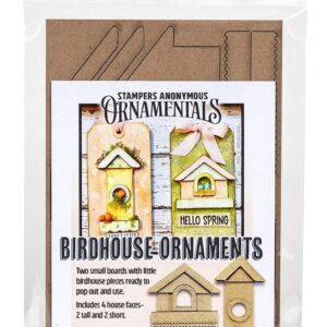 Art Gone Wild Ornamentals Birdhouse Ornaments